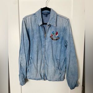 Vintage Polo Ralph Lauren Cross Flags Denim Jacket